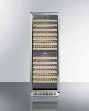 Summit SWC1966BCSSLHD 24" Wide Dual Zone Wine Cellar