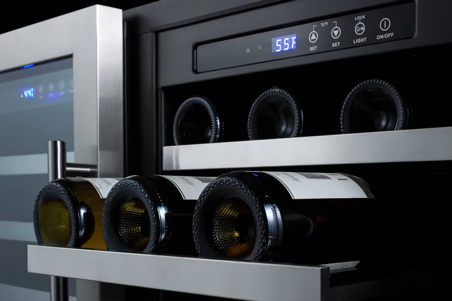 Summit SWC3668ADA 36" Wide Built-In Wine Cellar, Ada Compliant