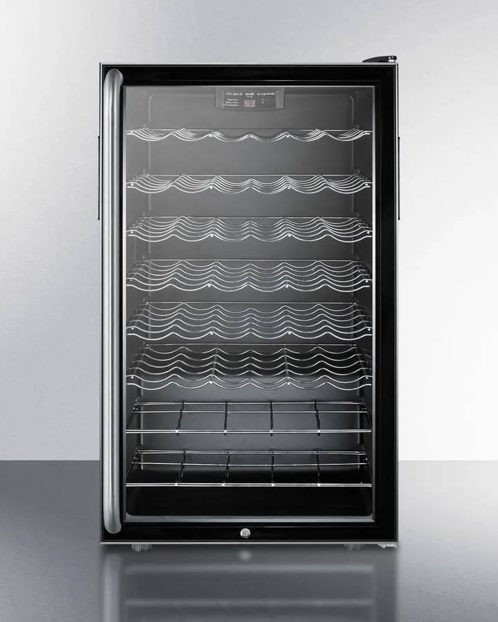 Summit SWC525LBISHADA 20" Wide Built-In Wine Cellar, Ada Compliant