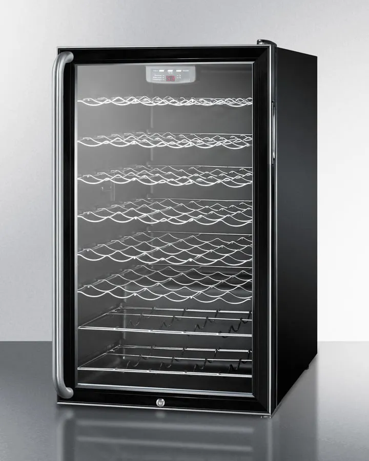 Summit SWC525LBISHADA 20" Wide Built-In Wine Cellar, Ada Compliant