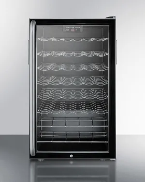 Summit SWC525LBISHADA 20" Wide Built-In Wine Cellar, Ada Compliant