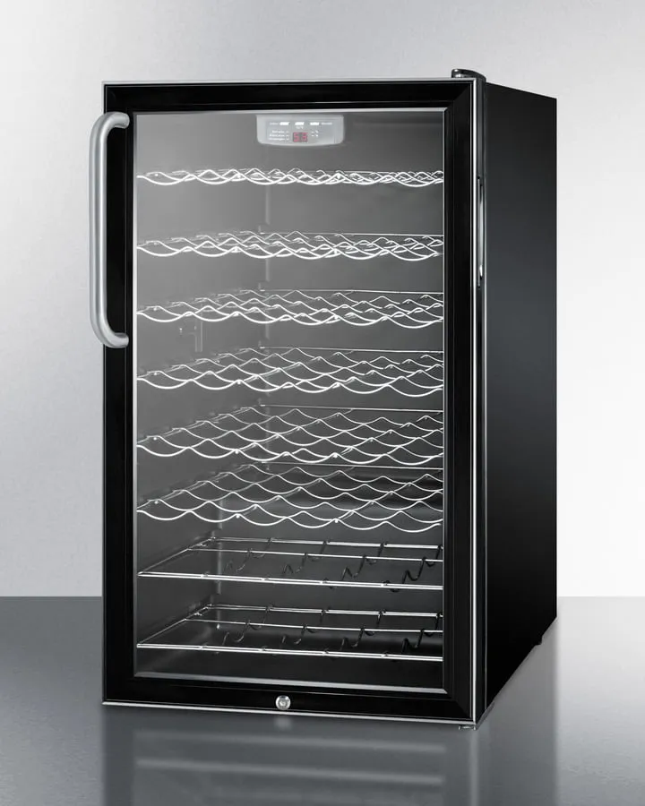 Summit SWC525LBITBADA 20" Wide Built-In Wine Cellar, Ada Compliant