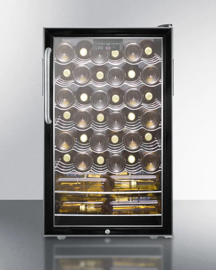 Summit SWC525LCSS 20" Wide Built-In Wine Cellar