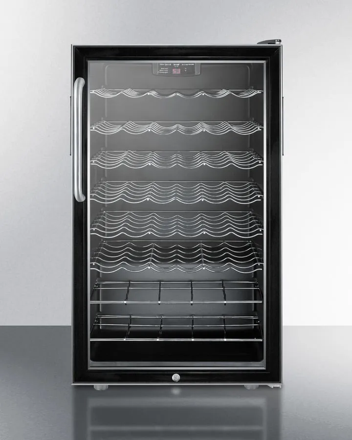 Summit SWC525LCSS 20" Wide Built-In Wine Cellar