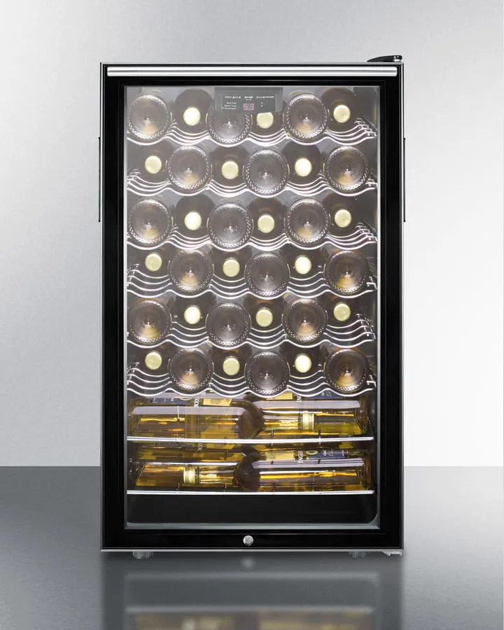 Summit SWC525LHHADA 20" Wide Wine Cellar, Ada Compliant