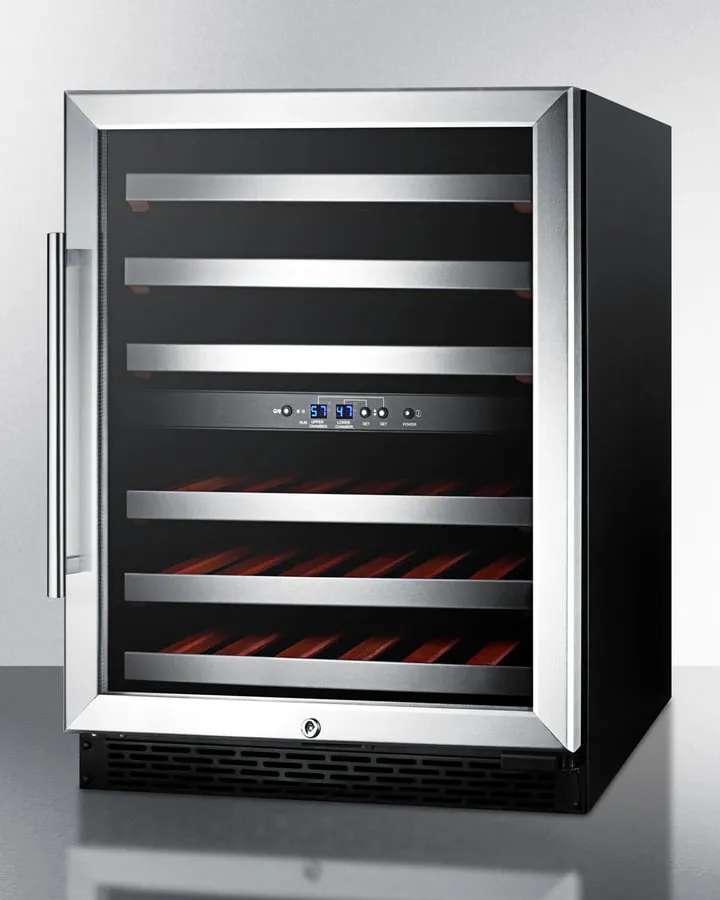 Summit SWC530BLBISTADA 24" Wide Built-In Wine Cellar, Ada Compliant