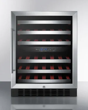 Summit SWC530BLBISTCSS 24" Wide Built-In Wine Cellar