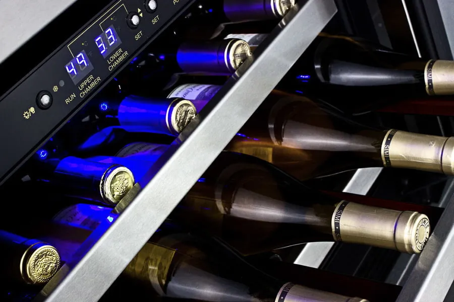 Summit SWC530BLBISTCSSADA 24" Wide Built-In Wine Cellar, Ada Compliant
