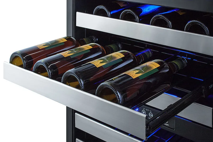 Summit SWC532BLBISTCSS 24" Wide Built-In Wine Cellar