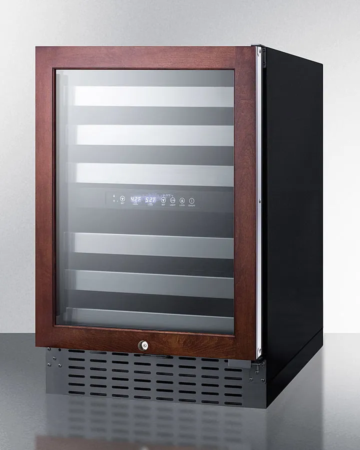 Summit SWC532BLBISTPNR 24" Wide Built-In Wine Cellar