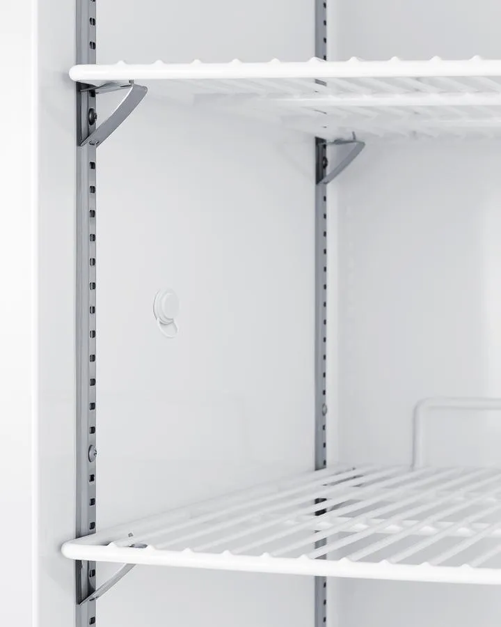 Summit URM19WLHD 18 Cu.Ft. Upright Manual Defrost Refrigerator