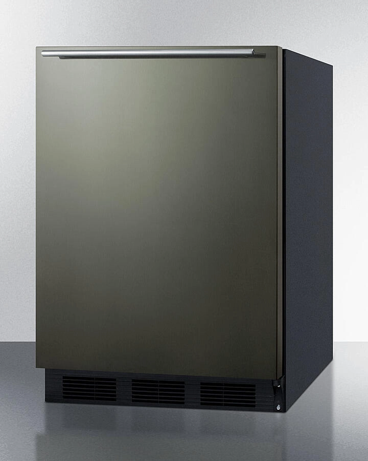 Summit CT663BKBIKSHHADA 24" Wide Built-In Refrigerator-Freezer, Ada Compliant