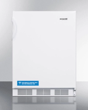 Summit CT66J Freestanding Refrigerator-Freezer For General Purpose Use, With Dual Evaporator Cooling, Cycle Defrost, And White Exterior