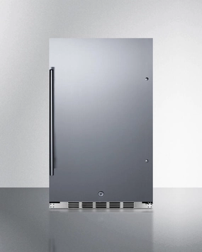 Summit FF195H34CSS Shallow Depth Built-In All-Refrigerator