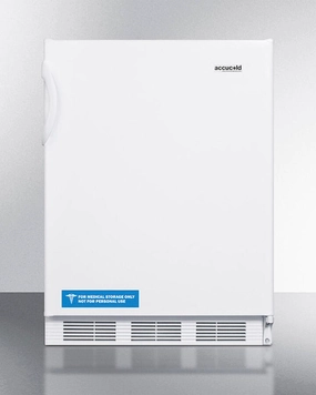 Summit FF6WBI7ADA Ada Compliant Commercial All-Refrigerator For Built-In General Purpose Use, With Automatic Defrost Operation And White Exterior