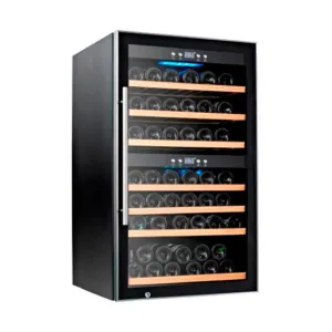 SW66 60 BOTTLES DUAL ZONE WINE CHILLER