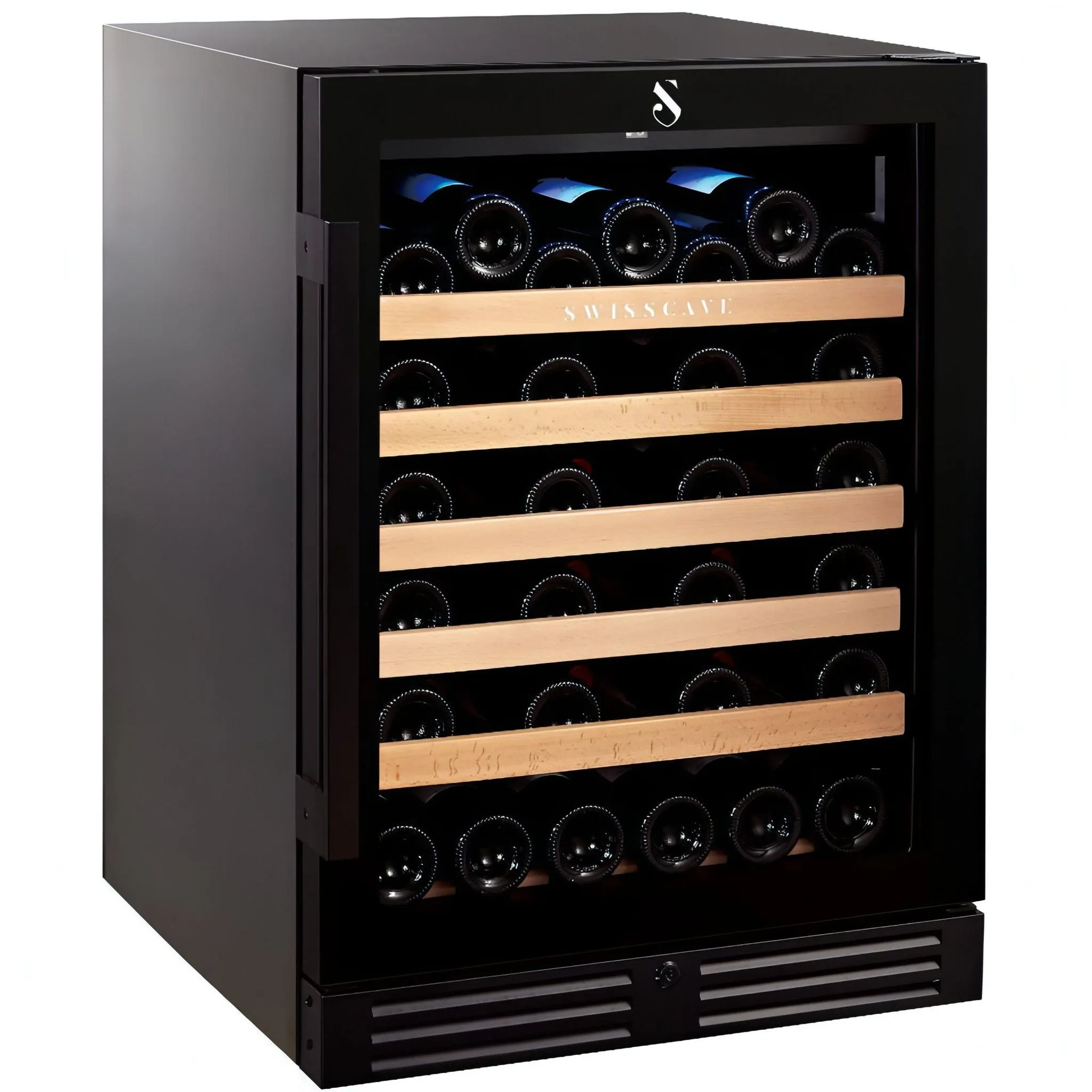 SWISSCAVE Classic - 600mm - 47 Bottles - Freestanding / Built in Wine Cooler - WLB-155F