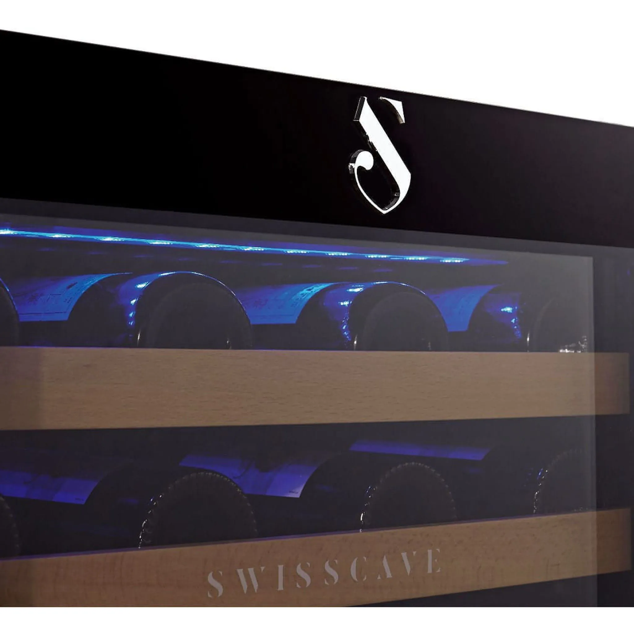 SWISSCAVE Classic - 600mm - 47 Bottles - Freestanding / Built in Wine Cooler - WLB-155F