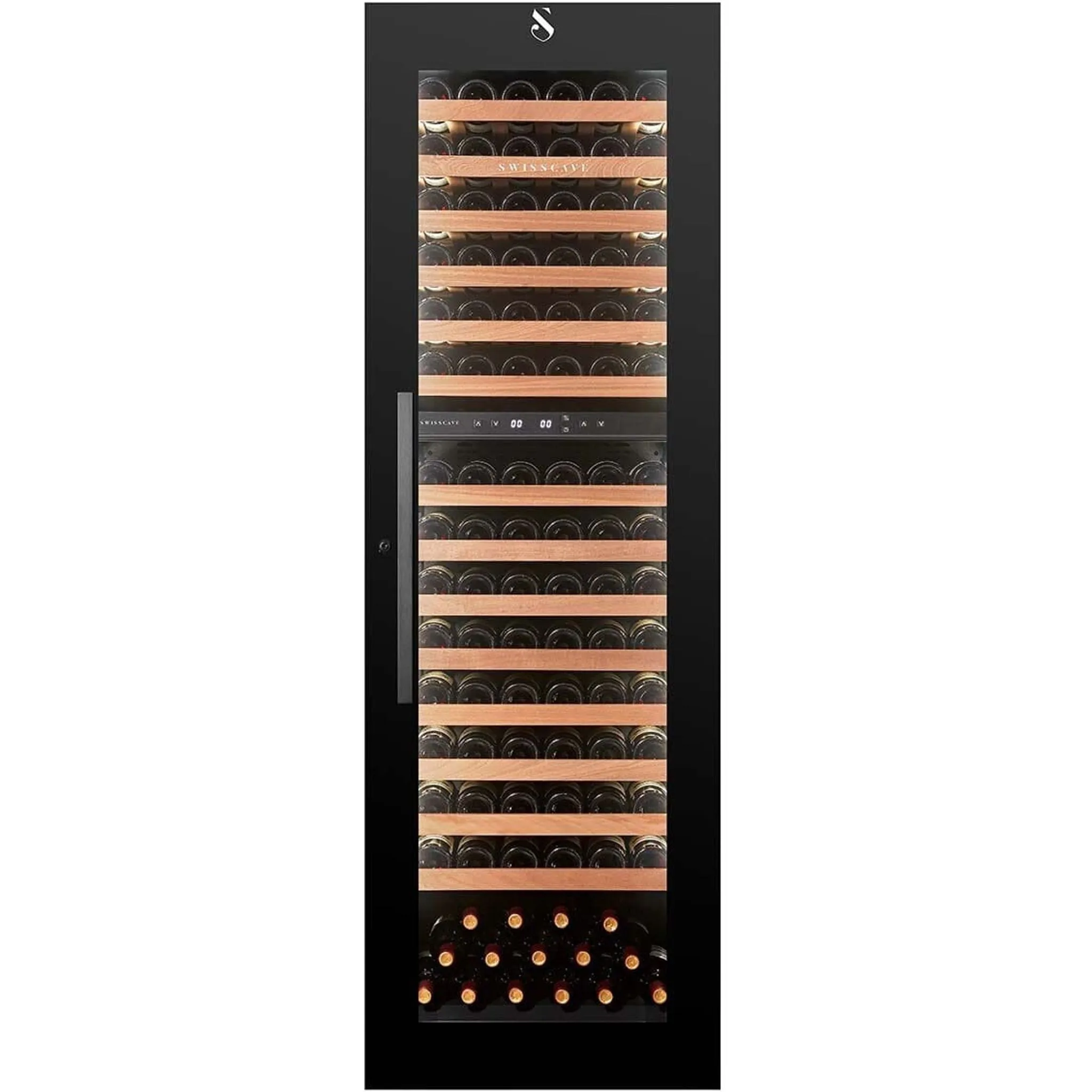 SWISSCAVE - Premium Edition Integrated Dual Zone Wine Cooler WLI-460DF