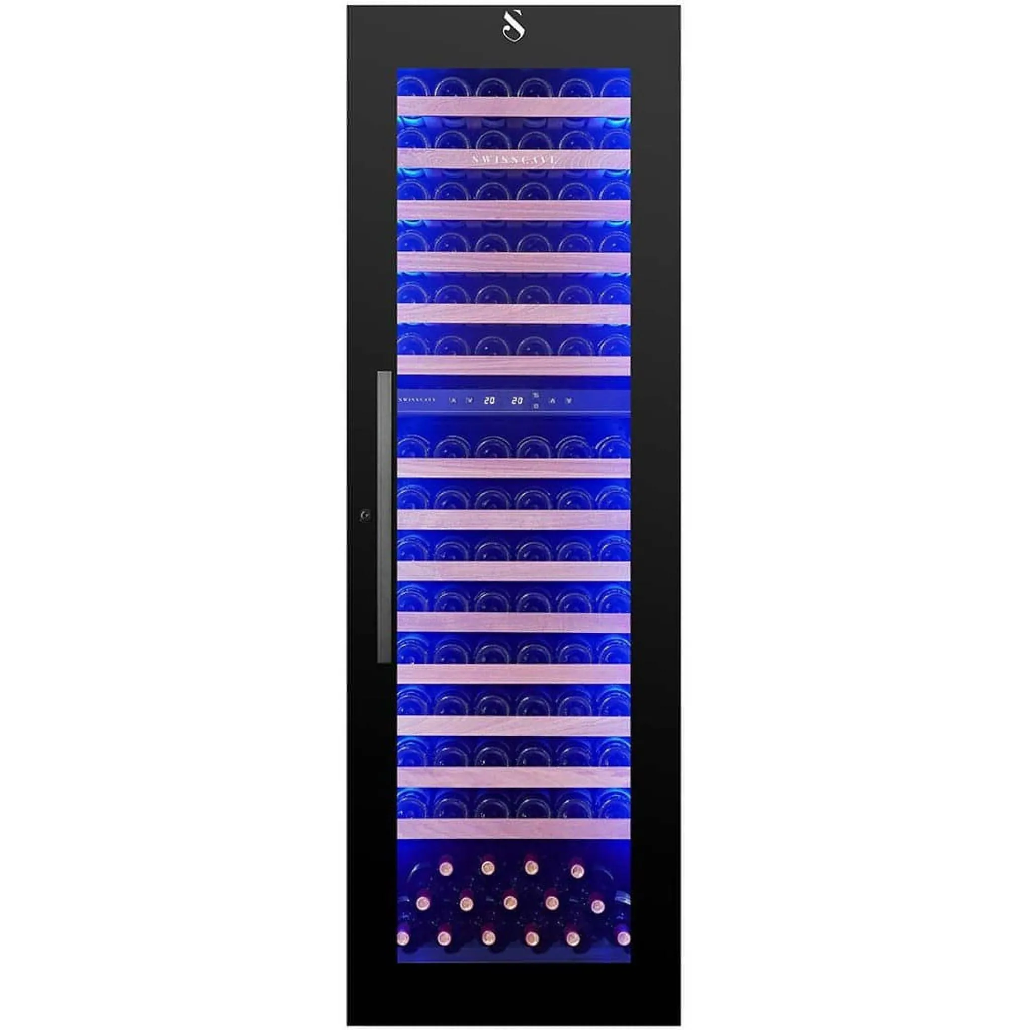 SWISSCAVE - Premium Edition Integrated Dual Zone Wine Cooler WLI-460DF