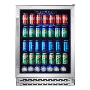 TCL 24-inch Freestanding 161-Can Beverage Chiller B521F