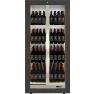 Teca Vino - Built in Wine Wall TBV13 - Glass Shelving - For Restaurant Use