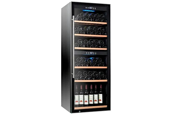 Tecno Uno SW 126 Wine Chiller Black 270L, 113 Btls (750ml)