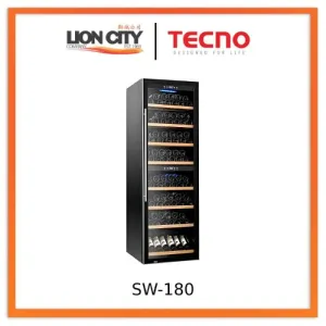Tecno Uno SW 180 Wine Chiller Black 480L, 176 Btls (750ml)