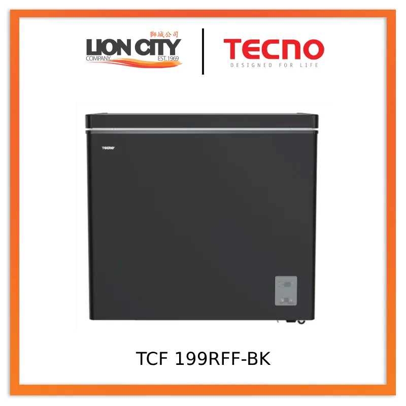 TECNO Uno TCF-199 RFF / BK 210L Frost Free Chest Freezer