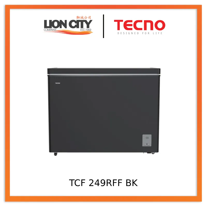 TECNO Uno TCF-249 RFF / BK 270L Frost Free Chest Freezer