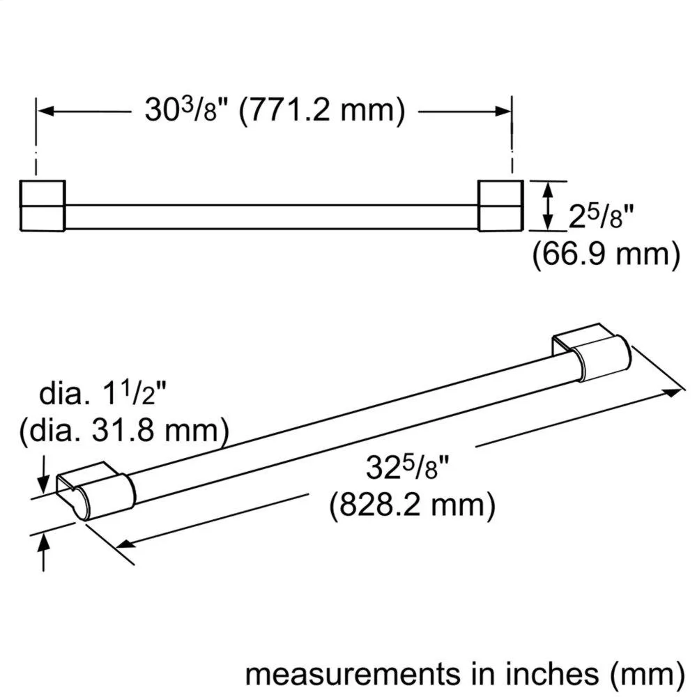 Thermador PR3600IB10 Pr3600Ib10 Handle