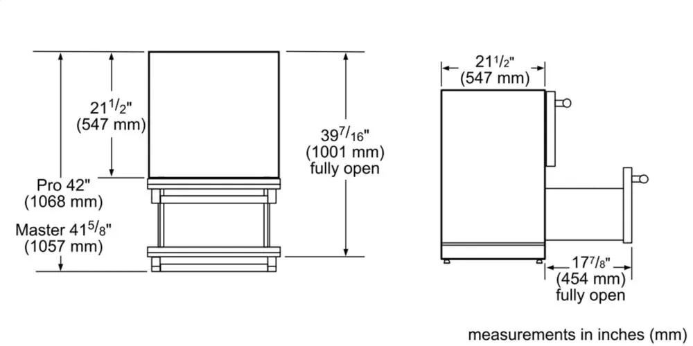 Thermador T24UC920DS 24-Inch Under-Counter Double Drawer Refrigerator/Freezer