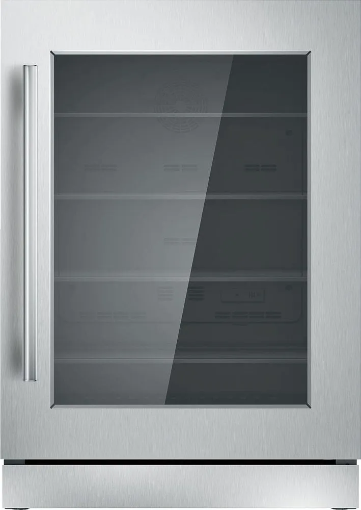 Thermador T24UR910RS 24-Inch Under-Counter Glass Door Refrigerator