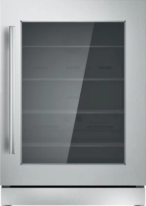 Thermador T24UR910RS 24-Inch Under-Counter Glass Door Refrigerator