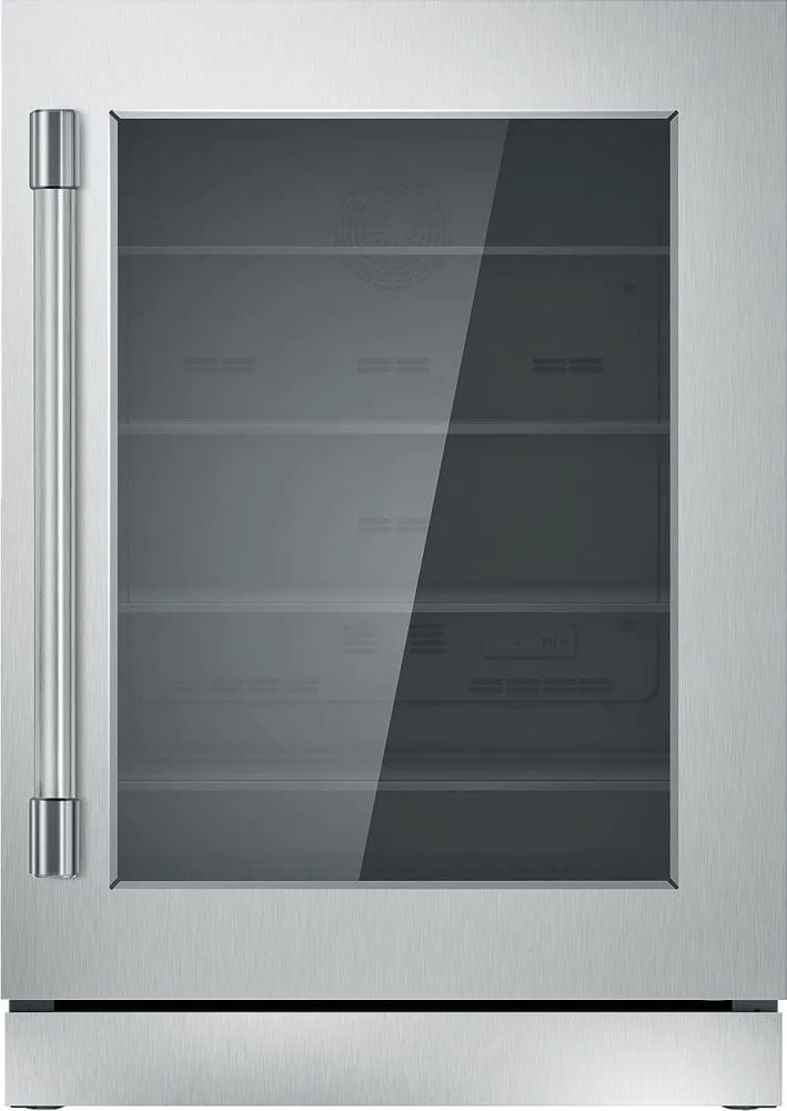 Thermador T24UR920RS 24-Inch Under-Counter Glass Door Refrigerator