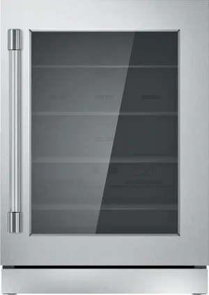 Thermador T24UR920RS 24-Inch Under-Counter Glass Door Refrigerator