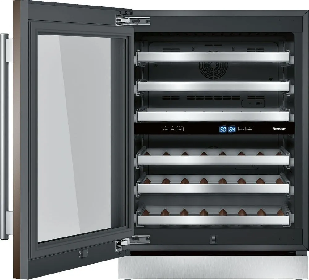 Thermador T24UW900LP 24-Inch Under-Counter Wine Reserve With Glass Door
