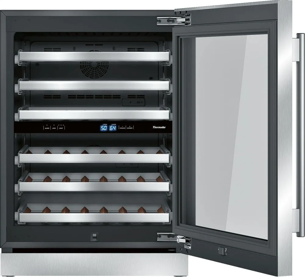 Thermador T24UW910RS 24-Inch Under-Counter Wine Reserve With Glass Door
