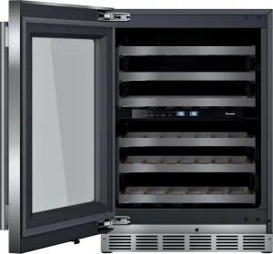 Thermador T24UW915LS Freedom Wine Cooler With Glass Door 24'' Professional T24Uw915Ls