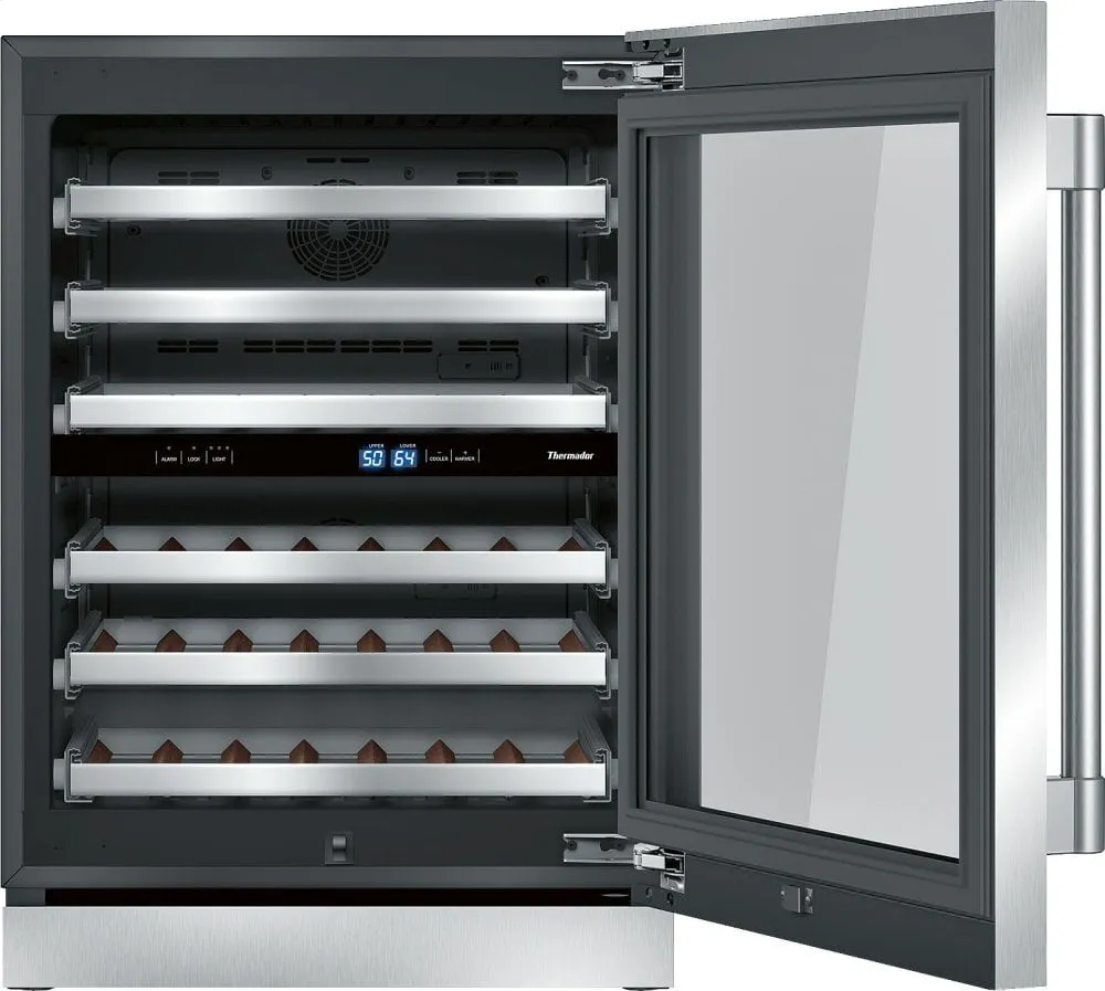 Thermador T24UW920RS 24-Inch Under-Counter Wine Reserve With Glass Door