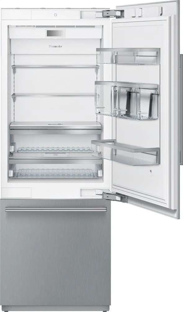 Thermador T30BB910SS 30-Inch Built-In Stainless Steel Masterpiece Two Door Bottom Freezer