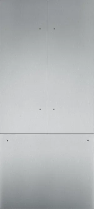 Thermador TFL36IT800 36" Stainless Steel Panel Set For French Door - Flat Tfl36It800