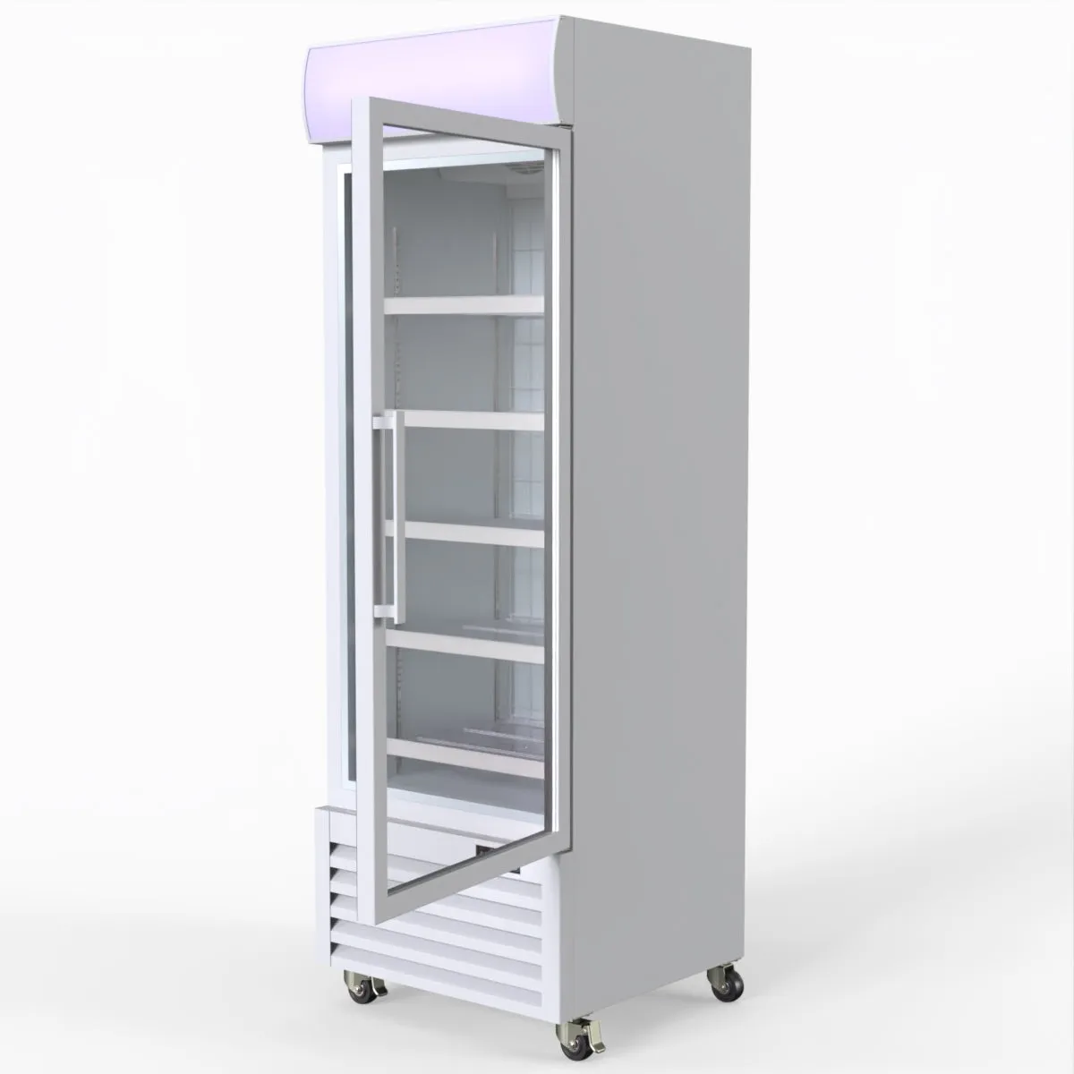 Thermaster 400L Upright Single Glass Door Freezer  LG-400PF