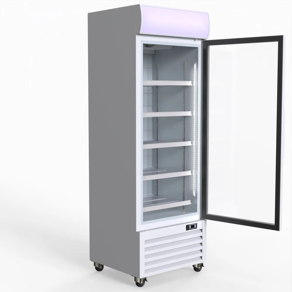 Thermaster 400L Upright Single Glass Door Freezer  LG-400PF