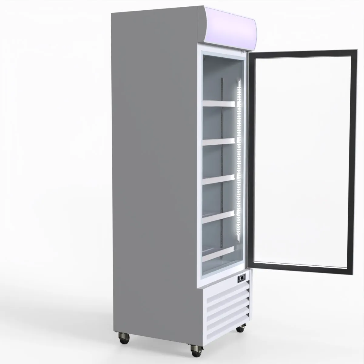 Thermaster 400L Upright Single Glass Door Freezer  LG-400PF