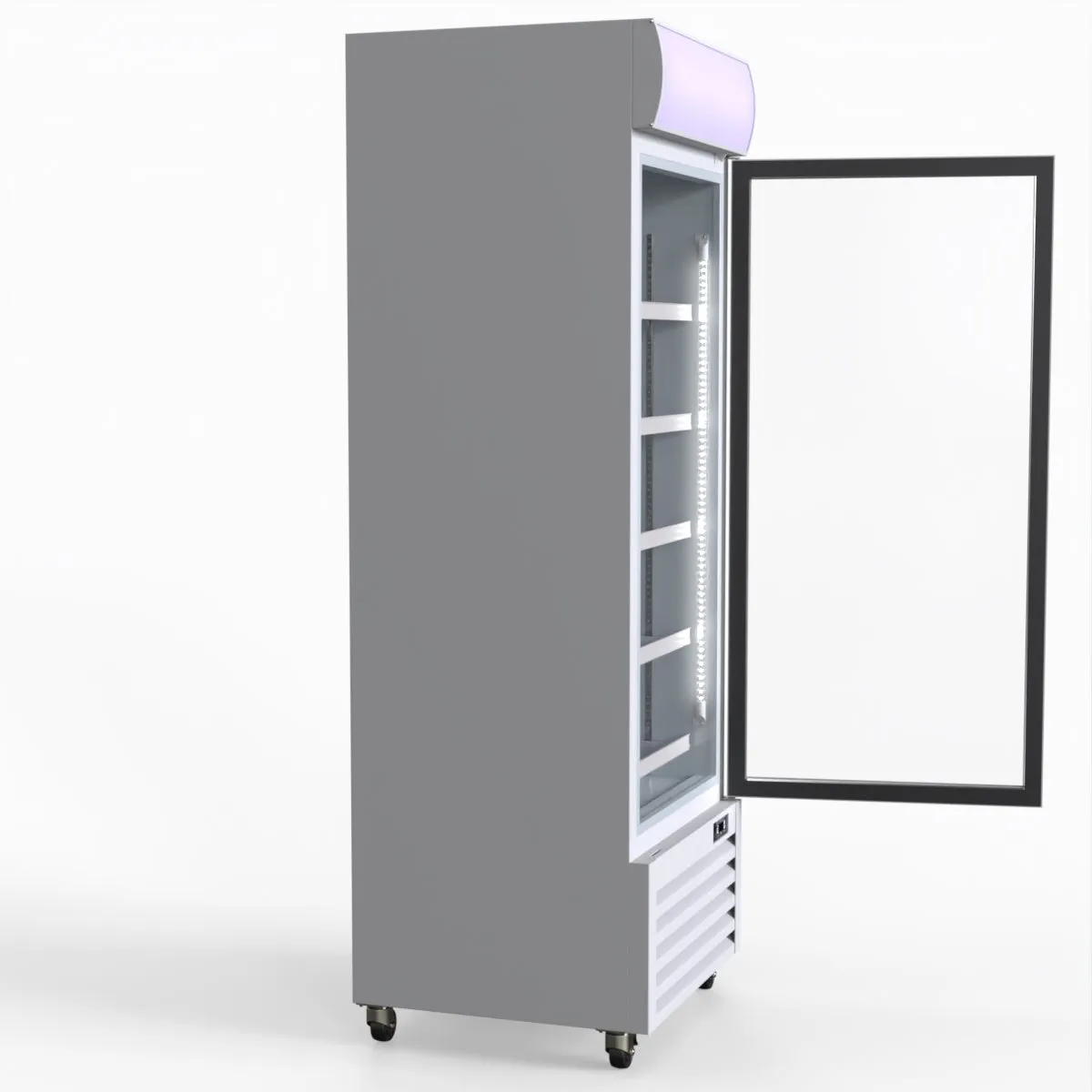 Thermaster 400L Upright Single Glass Door Freezer  LG-400PF