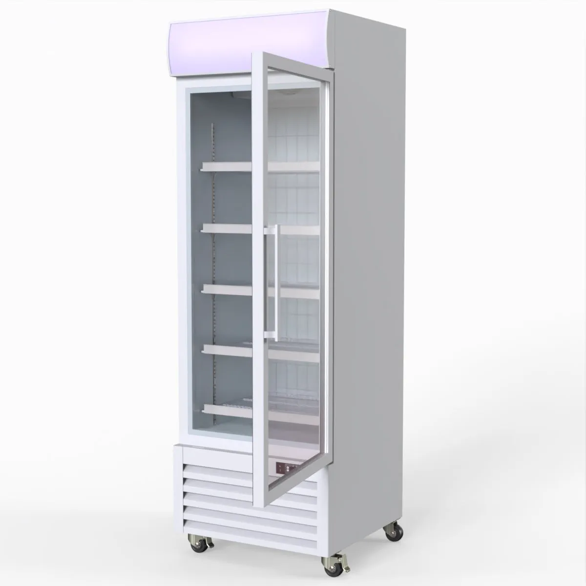 Thermaster 400L Upright Single Glass Door Freezer  LG-400PF