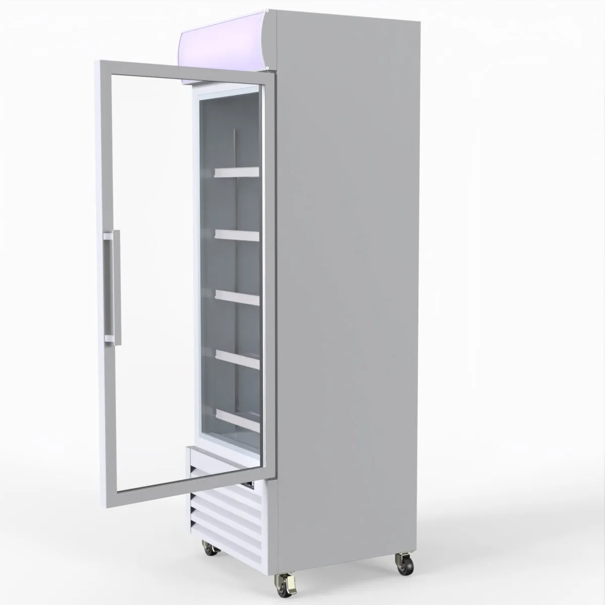 Thermaster 400L Upright Single Glass Door Freezer  LG-400PF