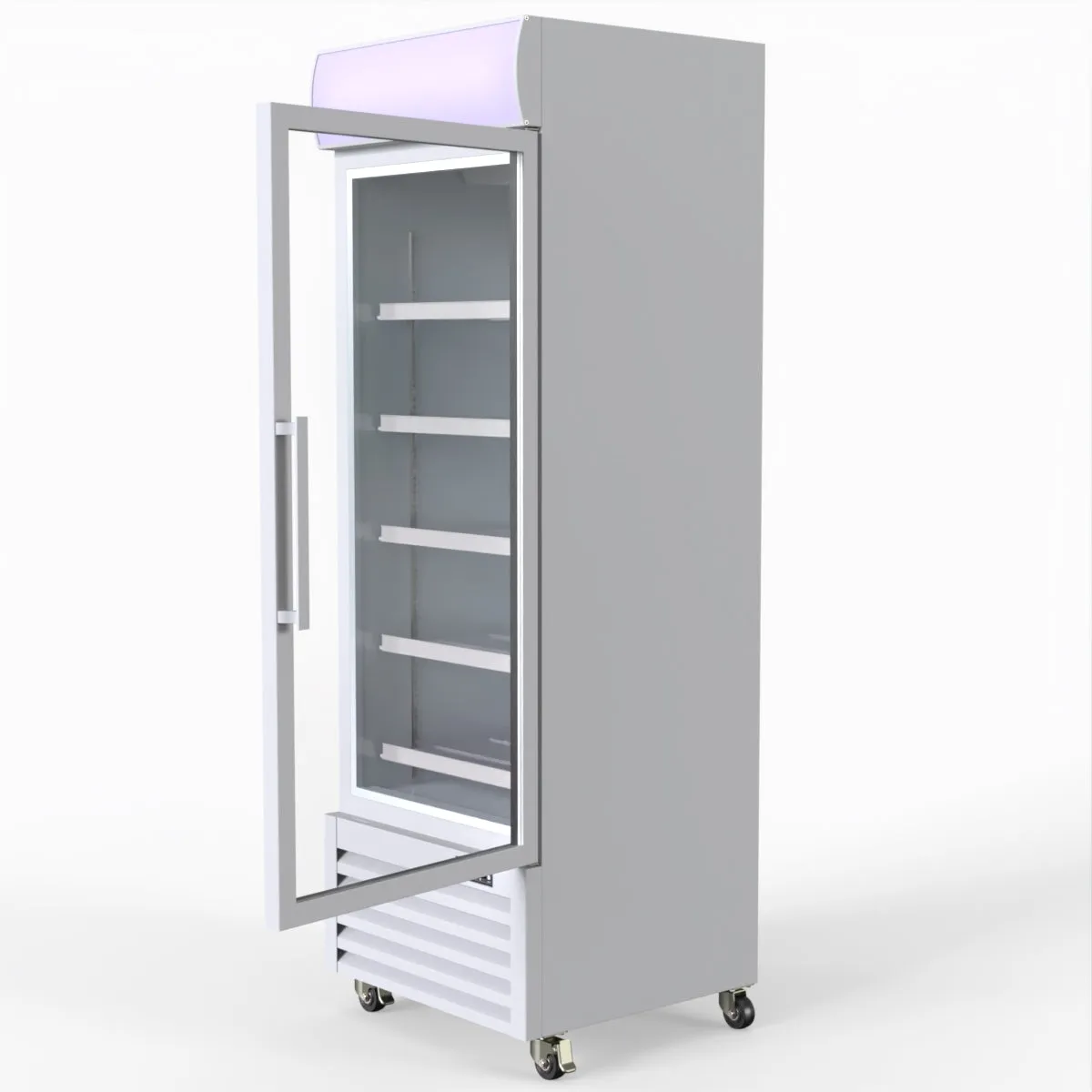Thermaster 400L Upright Single Glass Door Freezer  LG-400PF