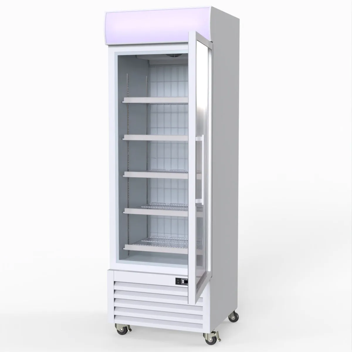 Thermaster 400L Upright Single Glass Door Freezer  LG-400PF